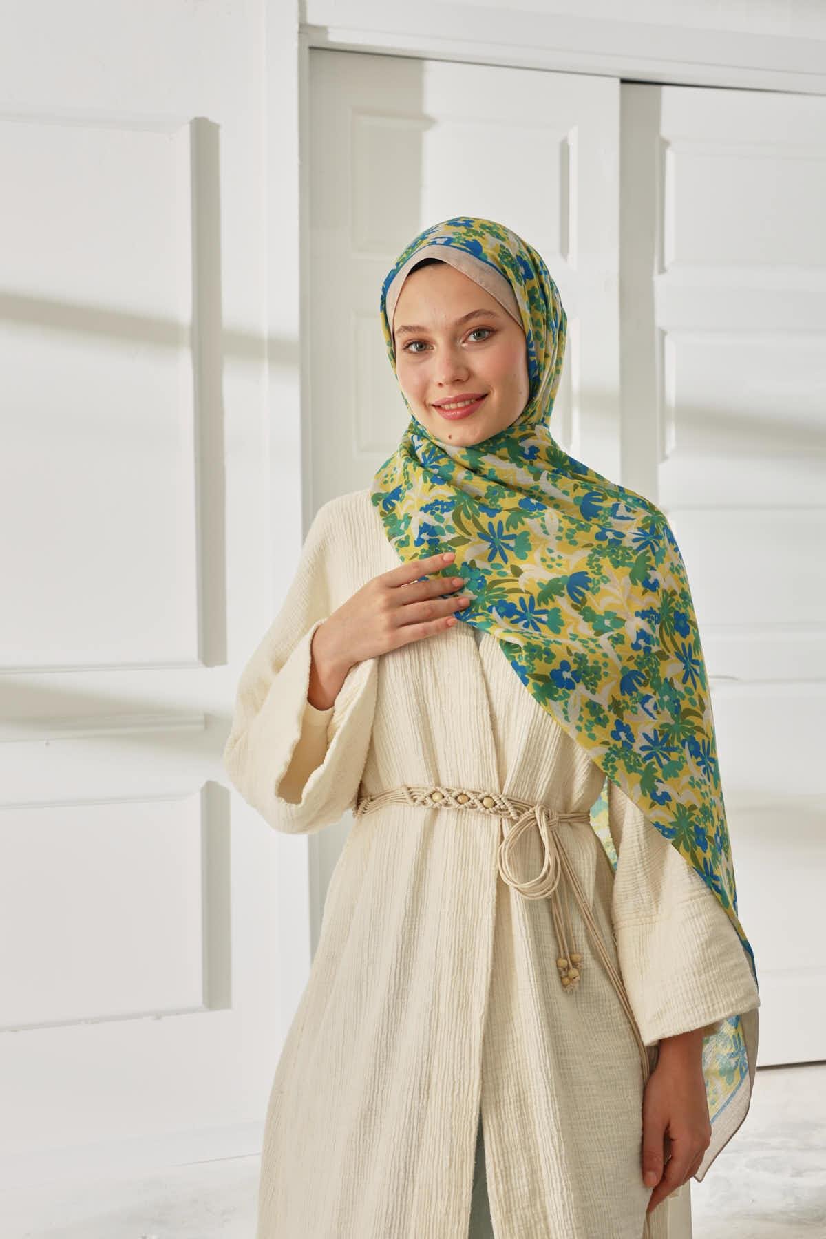 Silk Home Desenli Soft Şal 70019-04