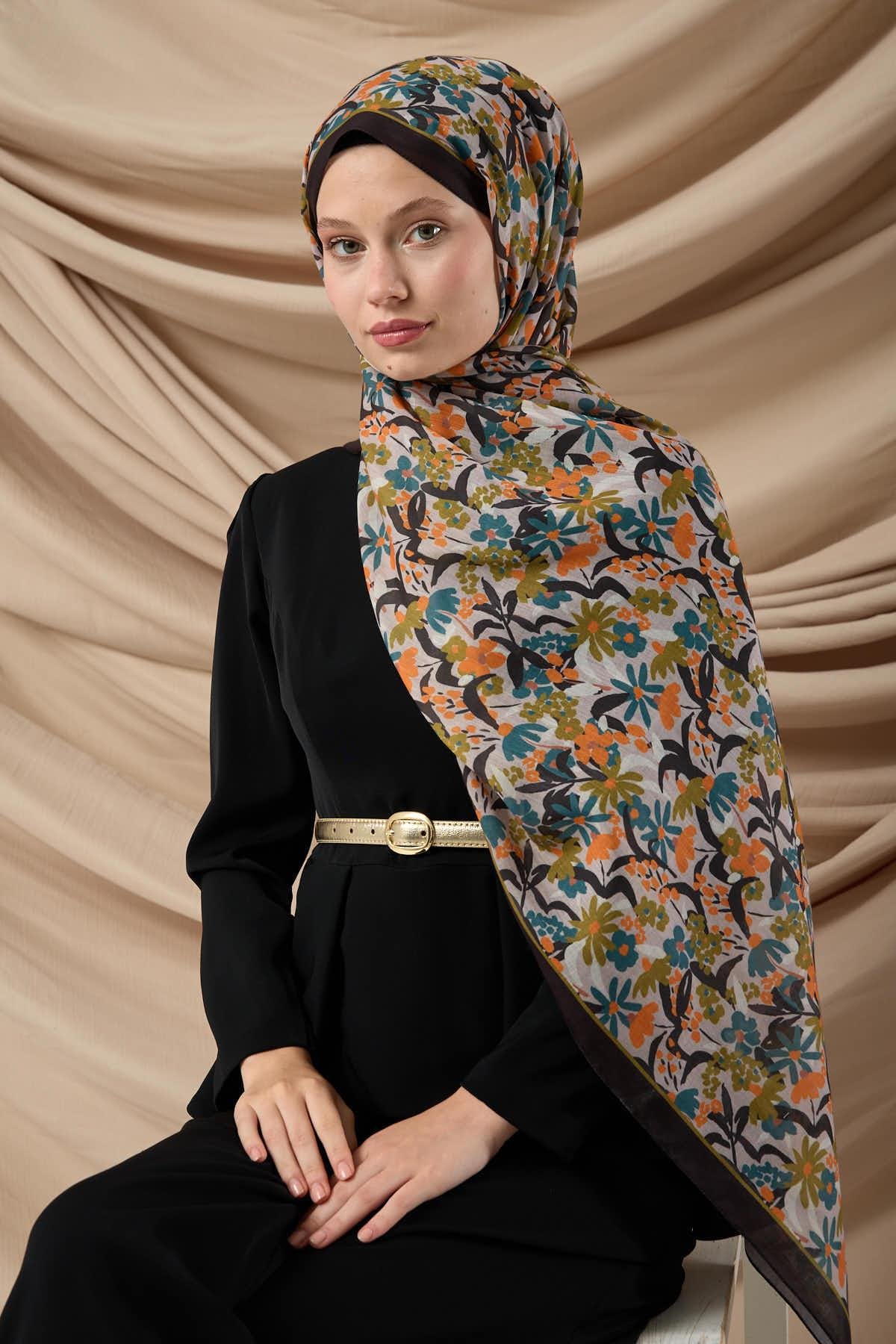 Silk Home Desenli Soft Şal 70019-15