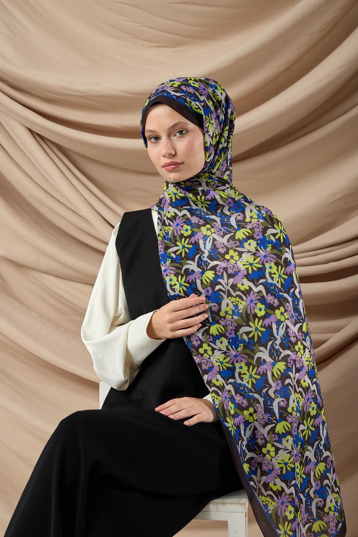 Silk Home Desenli Soft Şal 70019-19