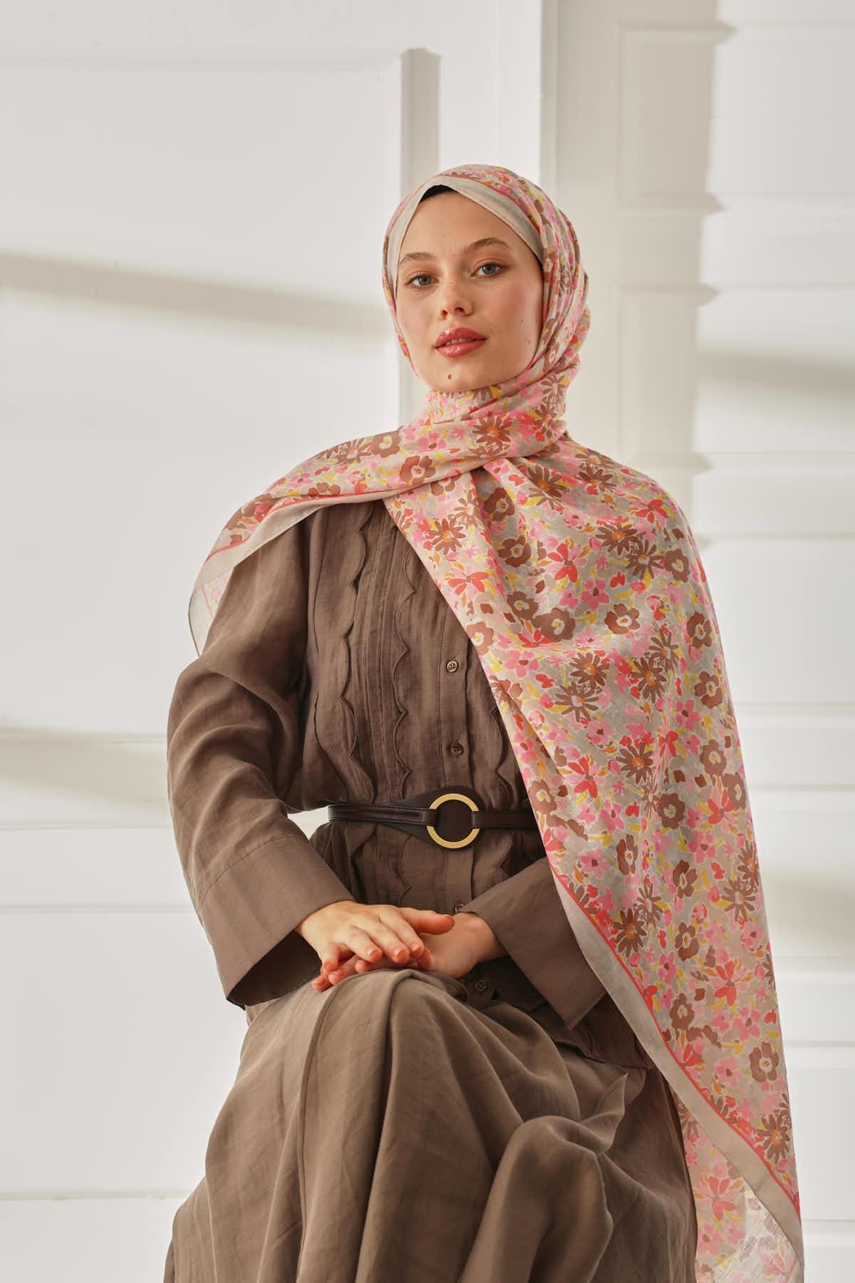 Silk Home Desenli Soft Şal 70021-05