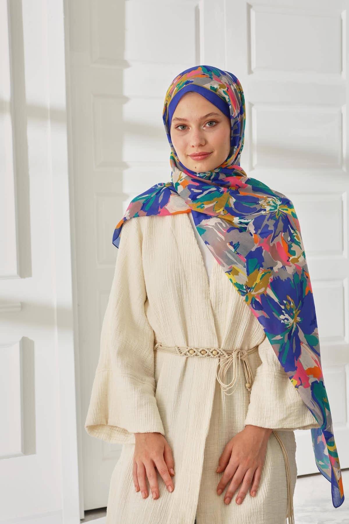 Silk Home Desenli Soft Şal 70023-05