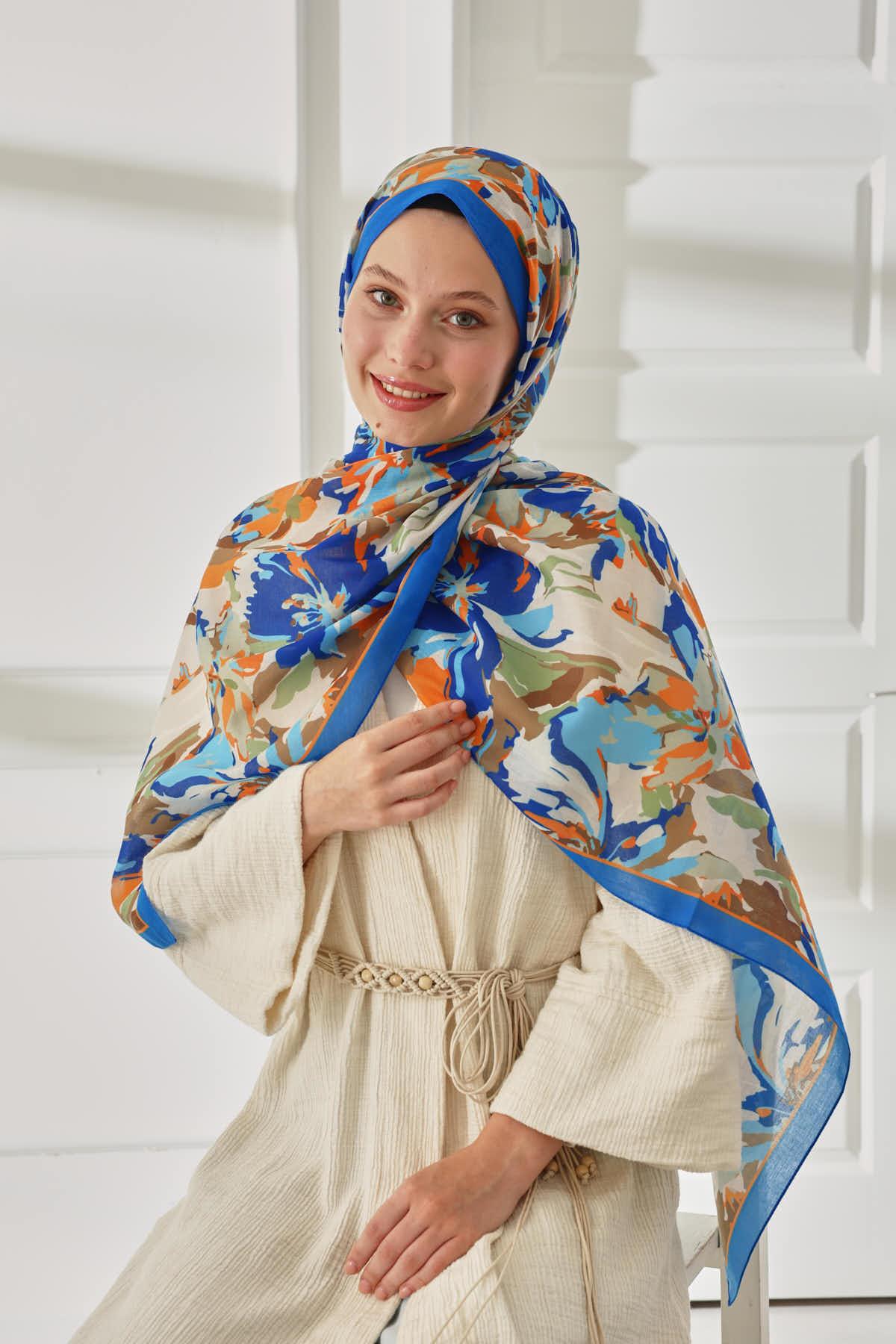 Silk Home Desenli Soft Şal 70023-09