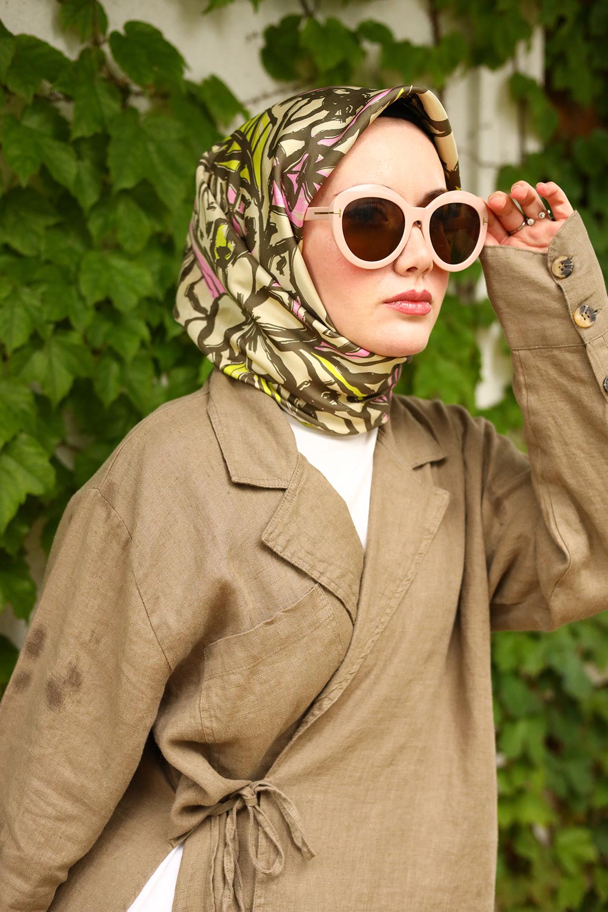 Silk Home Twill İpek Eşarp 11419-76