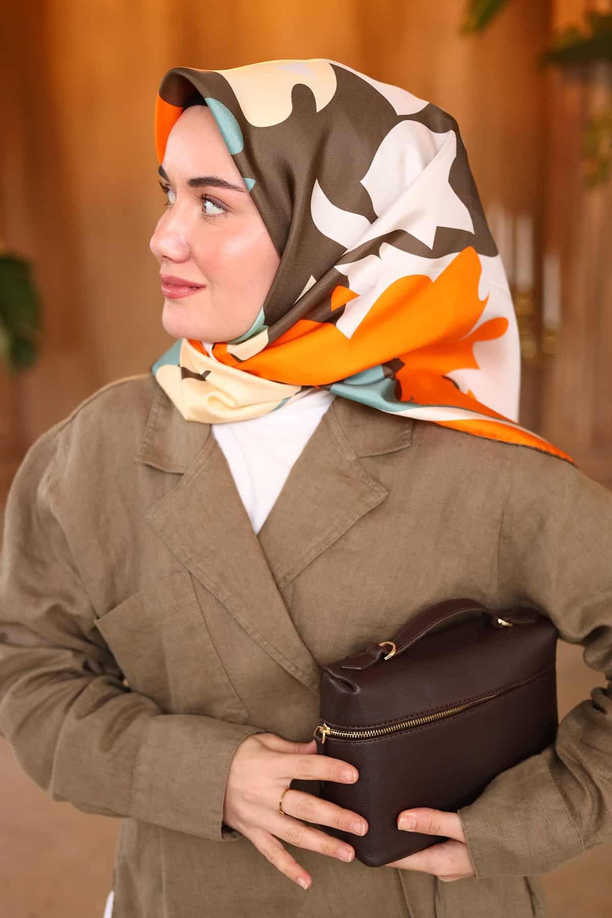 Silk Home Twill İpek Eşarp 11425-61