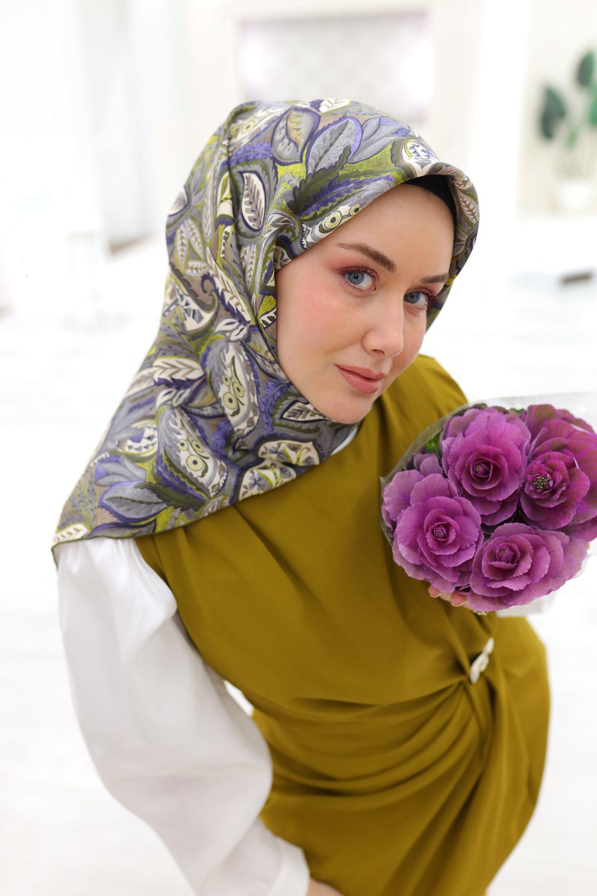 Silk Home Twill İpek Eşarp 11456-13