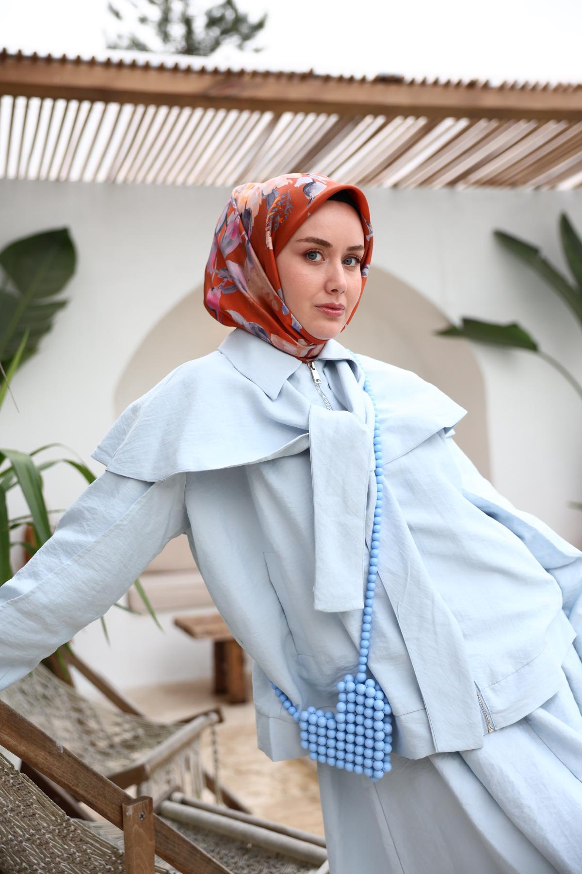 Silk Home Twill İpek Eşarp 11467-34
