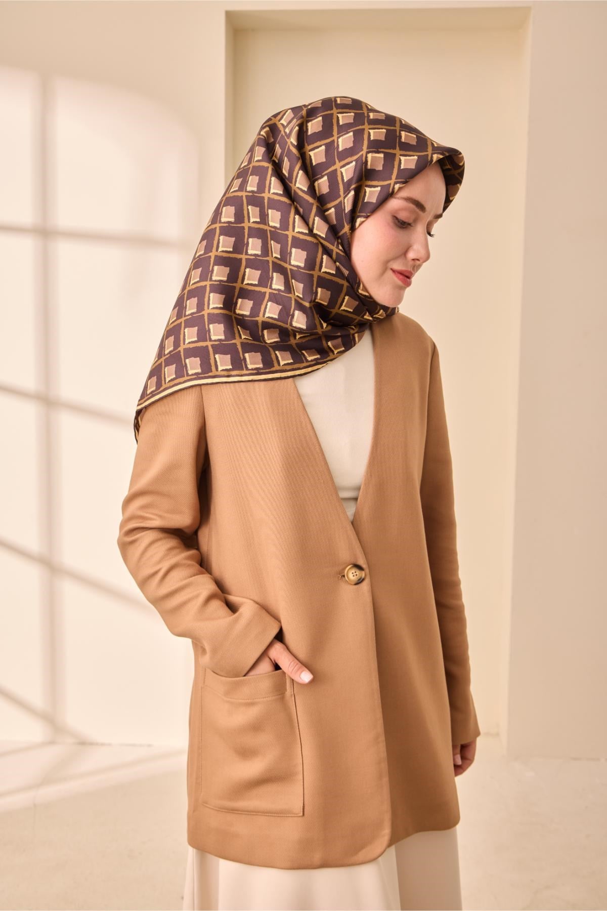 Silk Home Twill İpek Eşarp 11474-27