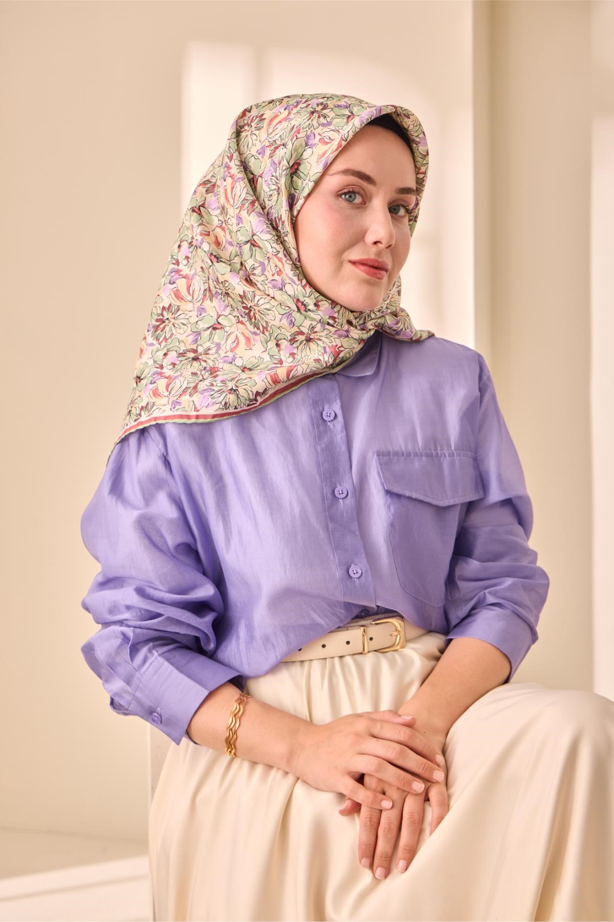 Silk Home Twill İpek Eşarp 11477-04