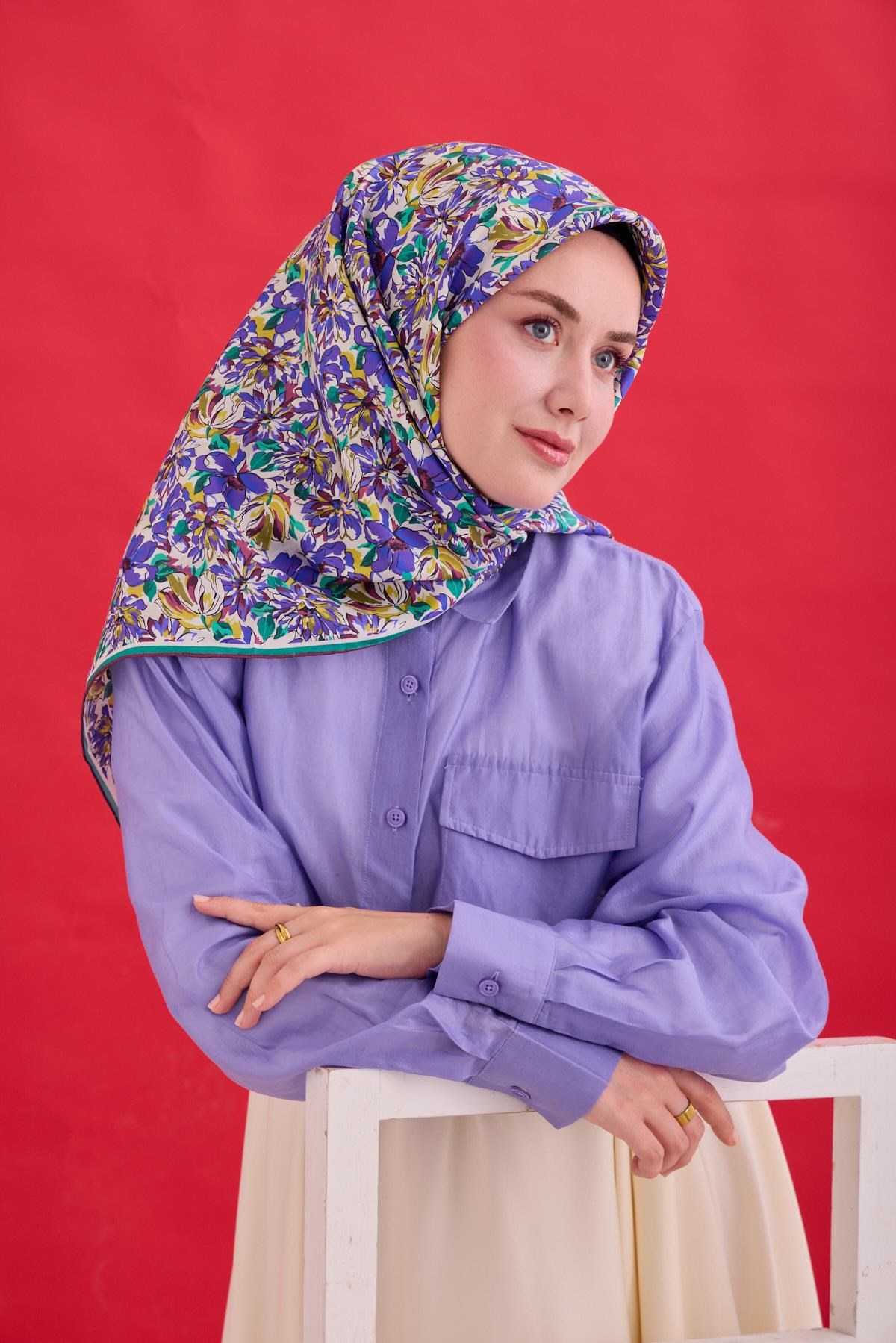 Silk Home Twill İpek Eşarp 11477-24