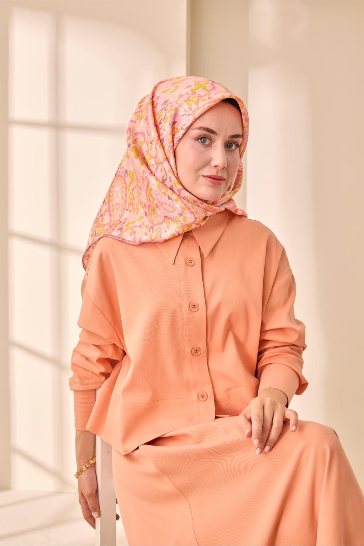 Silk Home Twill İpek Eşarp 11478-31