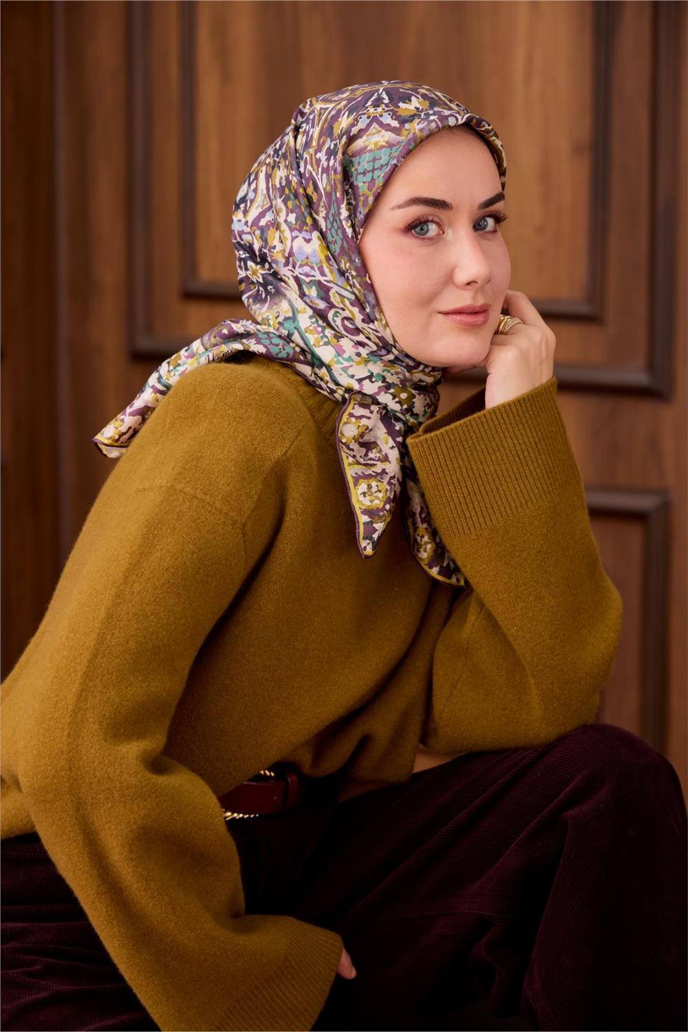 Silk Home Twill İpek Eşarp 11489-04