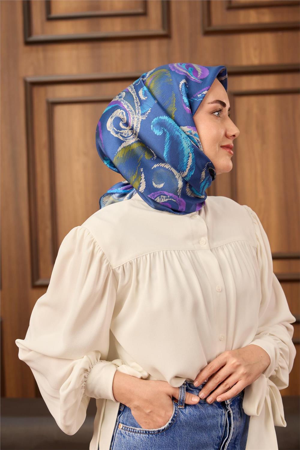Silk Home Twill İpek Eşarp 11490-18