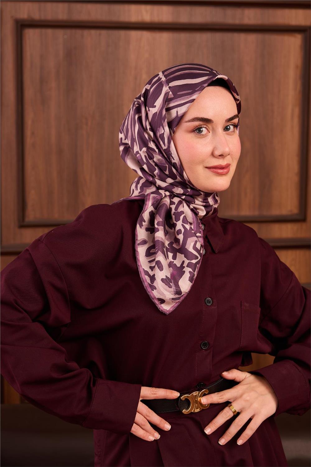 Silk Home Twill İpek Eşarp 11491-36