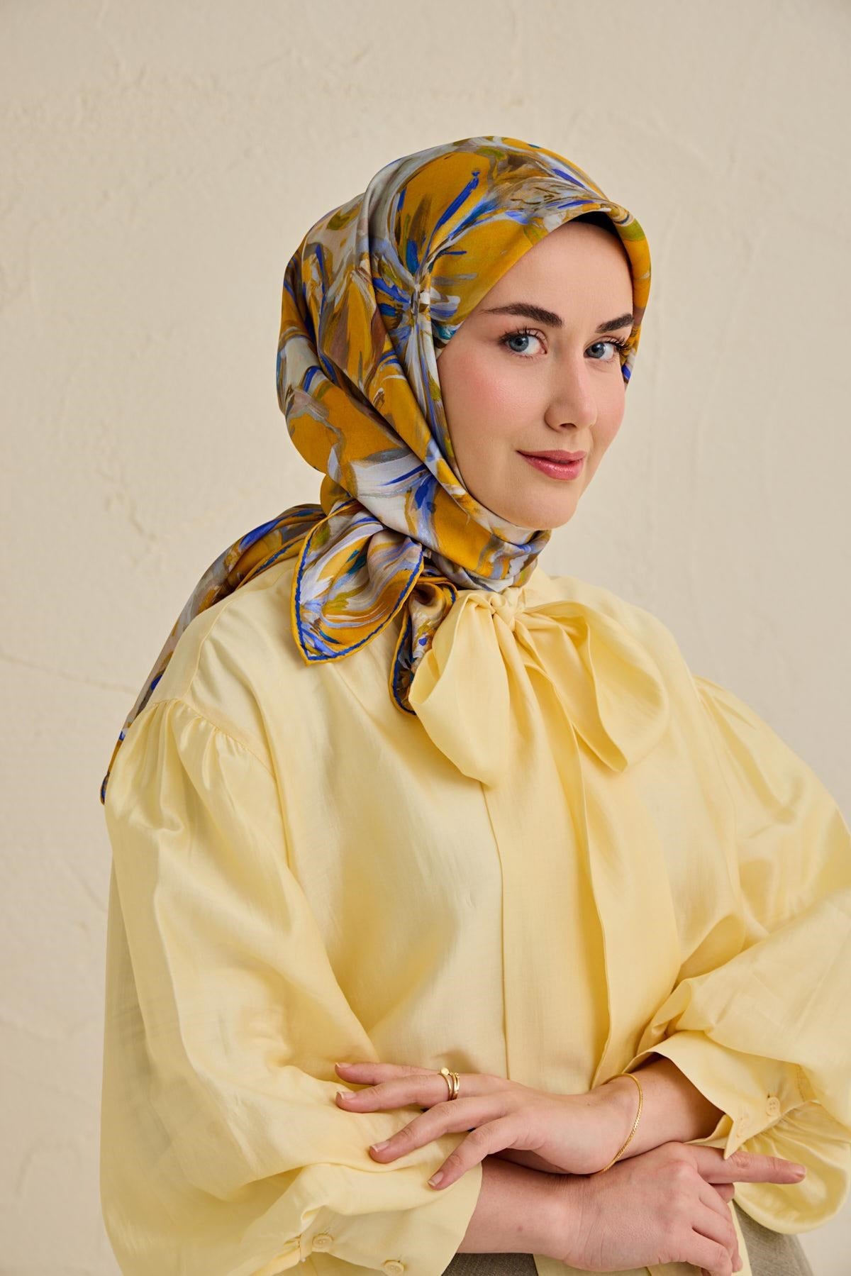 Silk Home Twill İpek Eşarp 11501-10