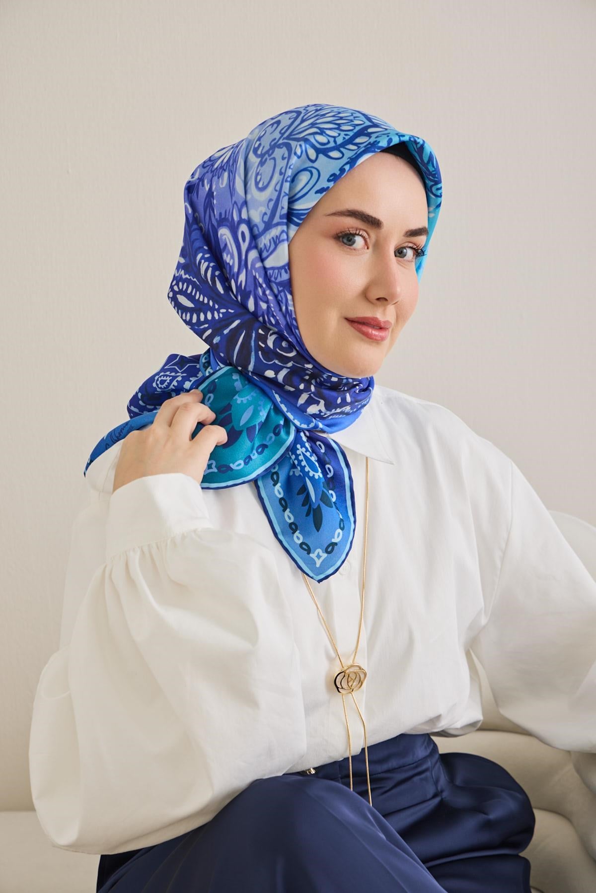 Silk Home Twill İpek Eşarp 11507-01