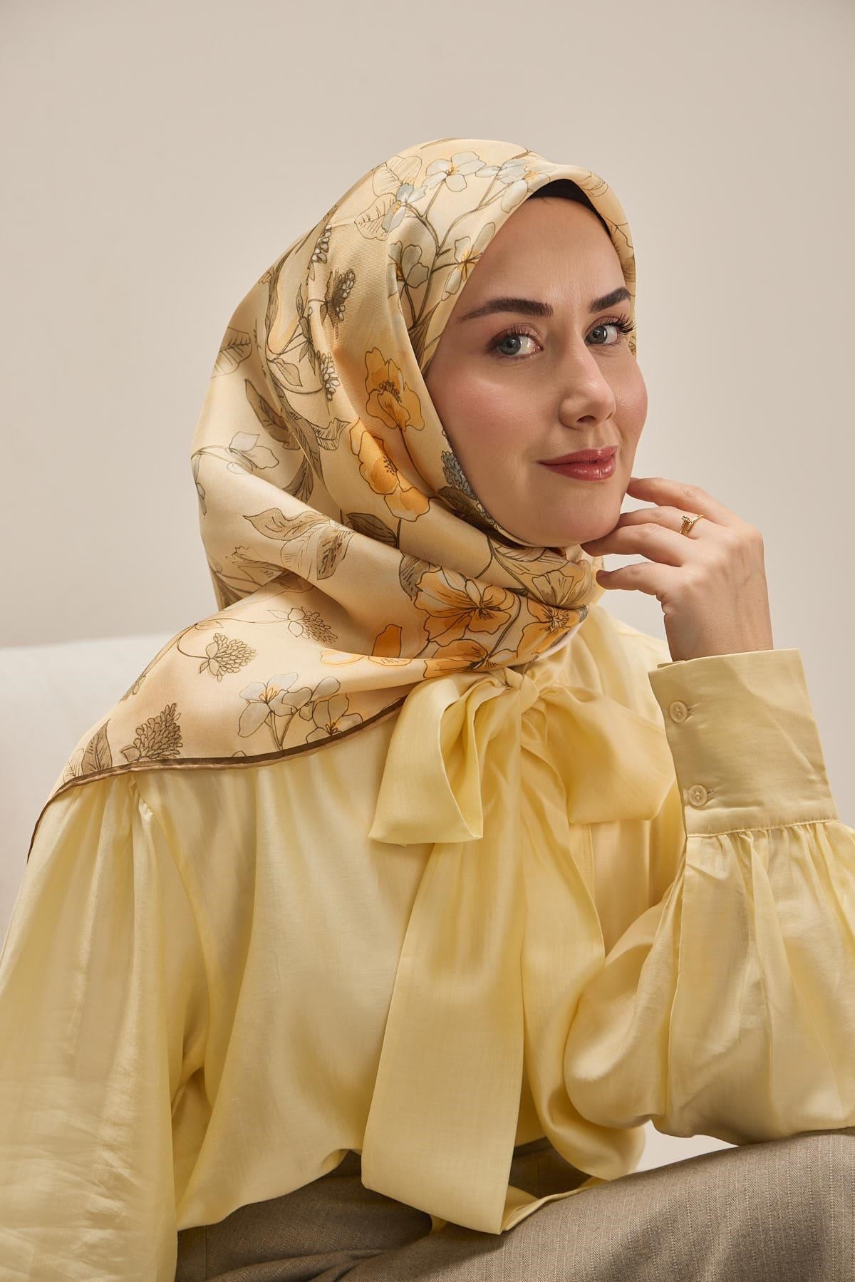 Silk Home Twill İpek Eşarp 11508-08