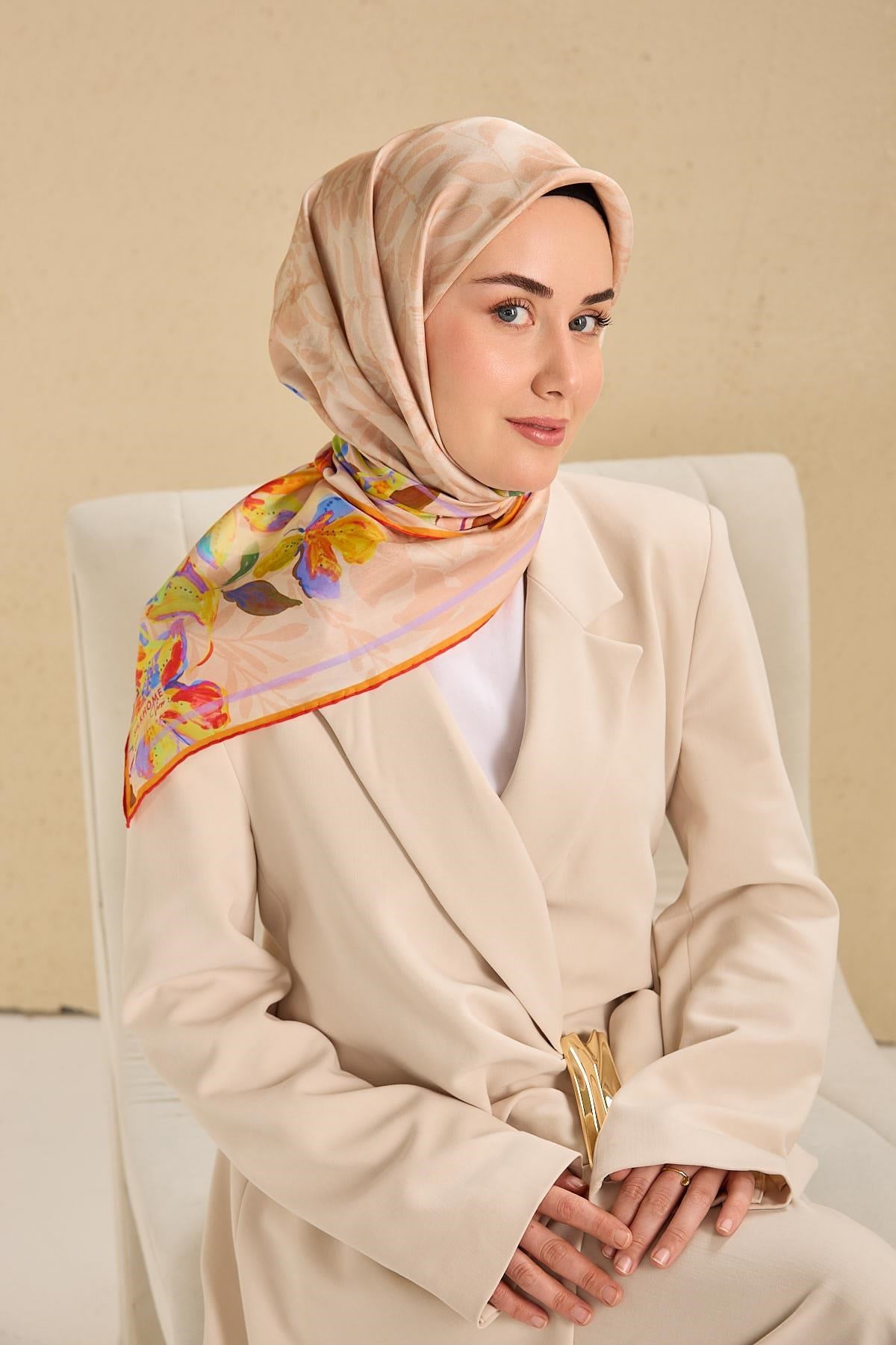 Silk Home Twill İpek Eşarp 11511-07