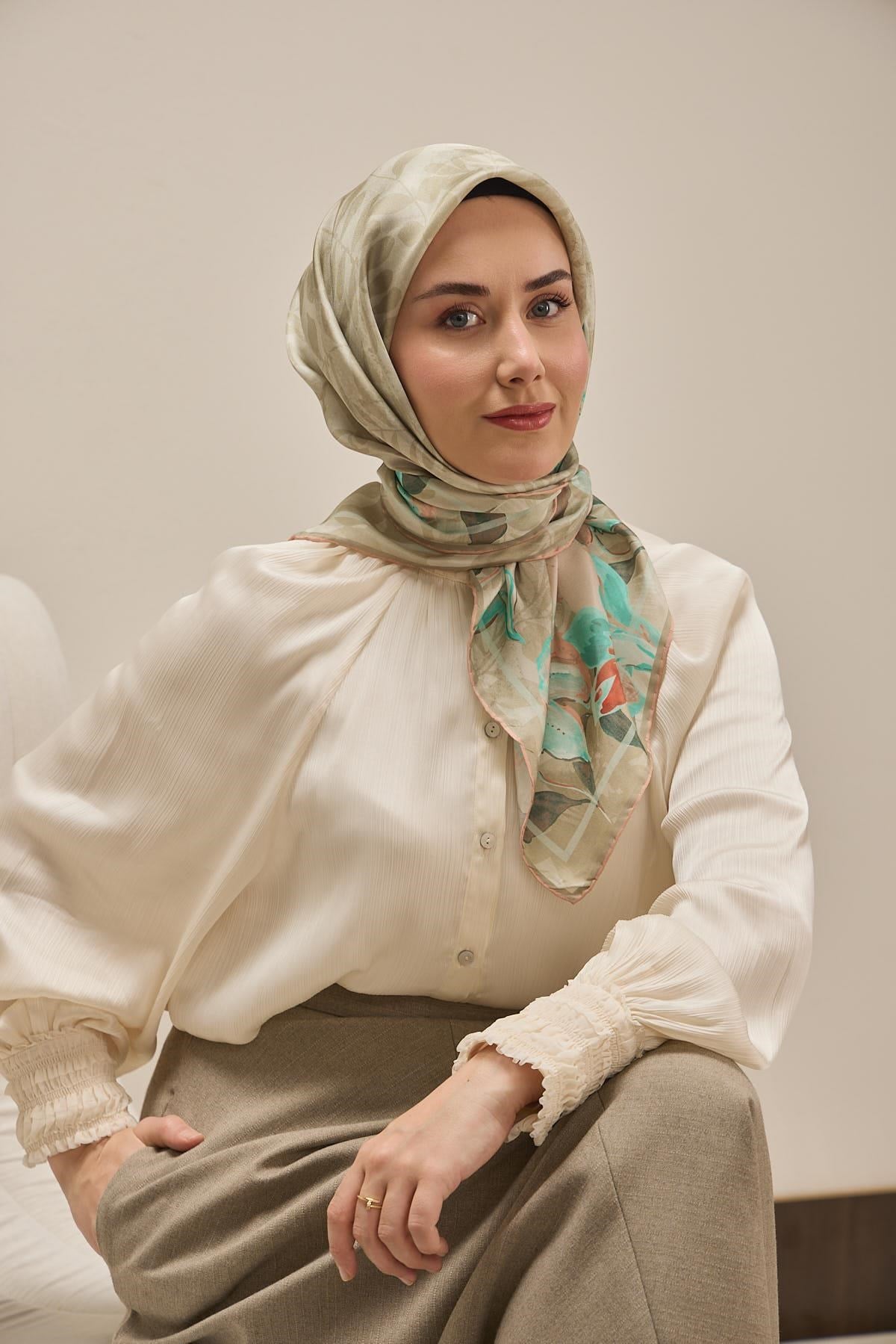 Silk Home Twill İpek Eşarp 11511-09