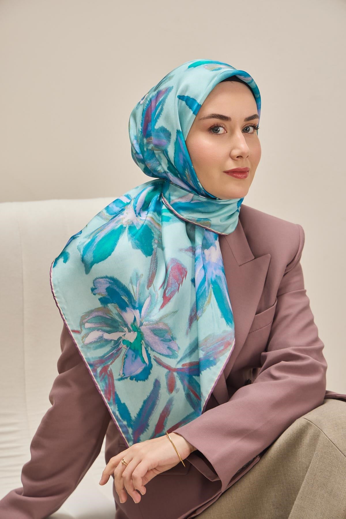 Silk Home Twill İpek Eşarp 11513-01