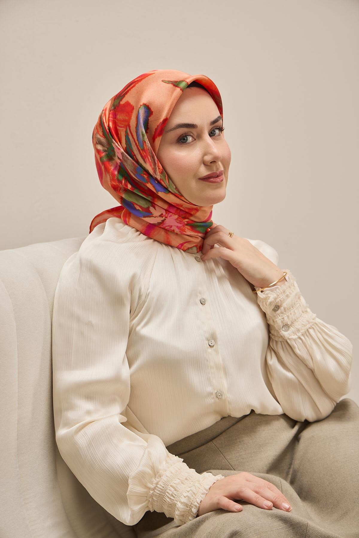 Silk Home Twill İpek Eşarp 11513-33
