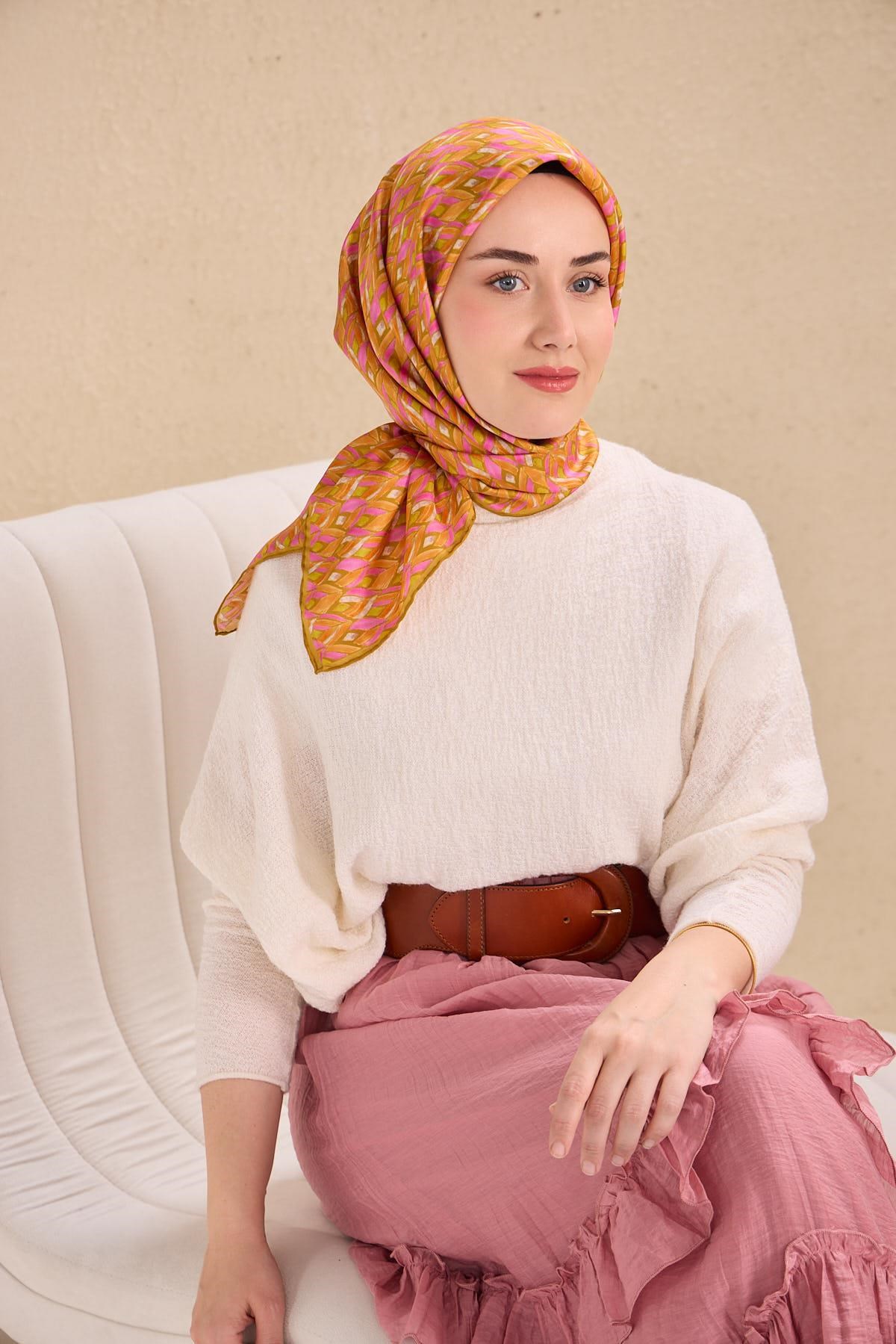 Silk Home Twill İpek Eşarp 11516-07
