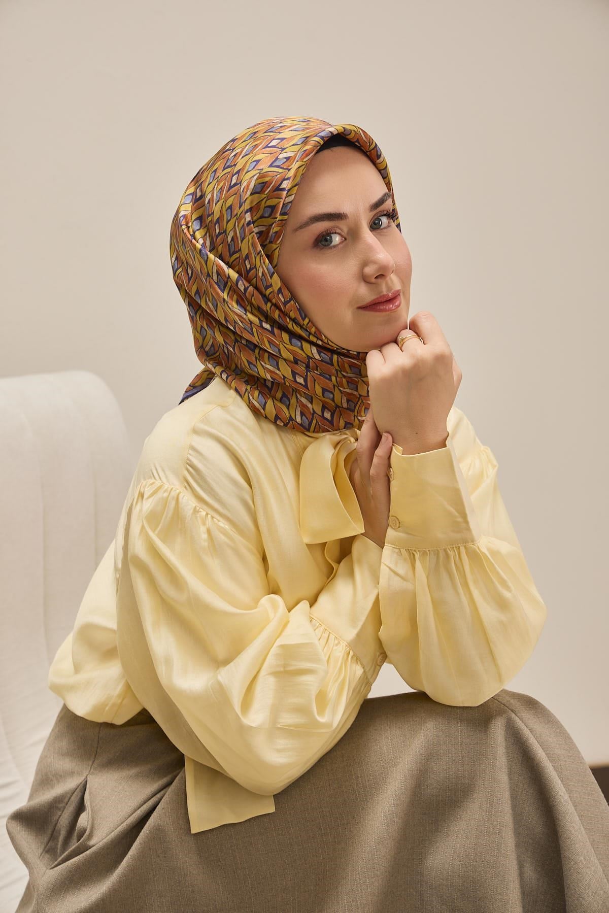 Silk Home Twill İpek Eşarp 11516-09