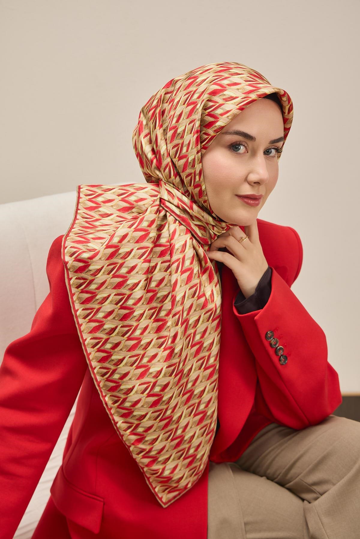 Silk Home Twill İpek Eşarp 11516-18
