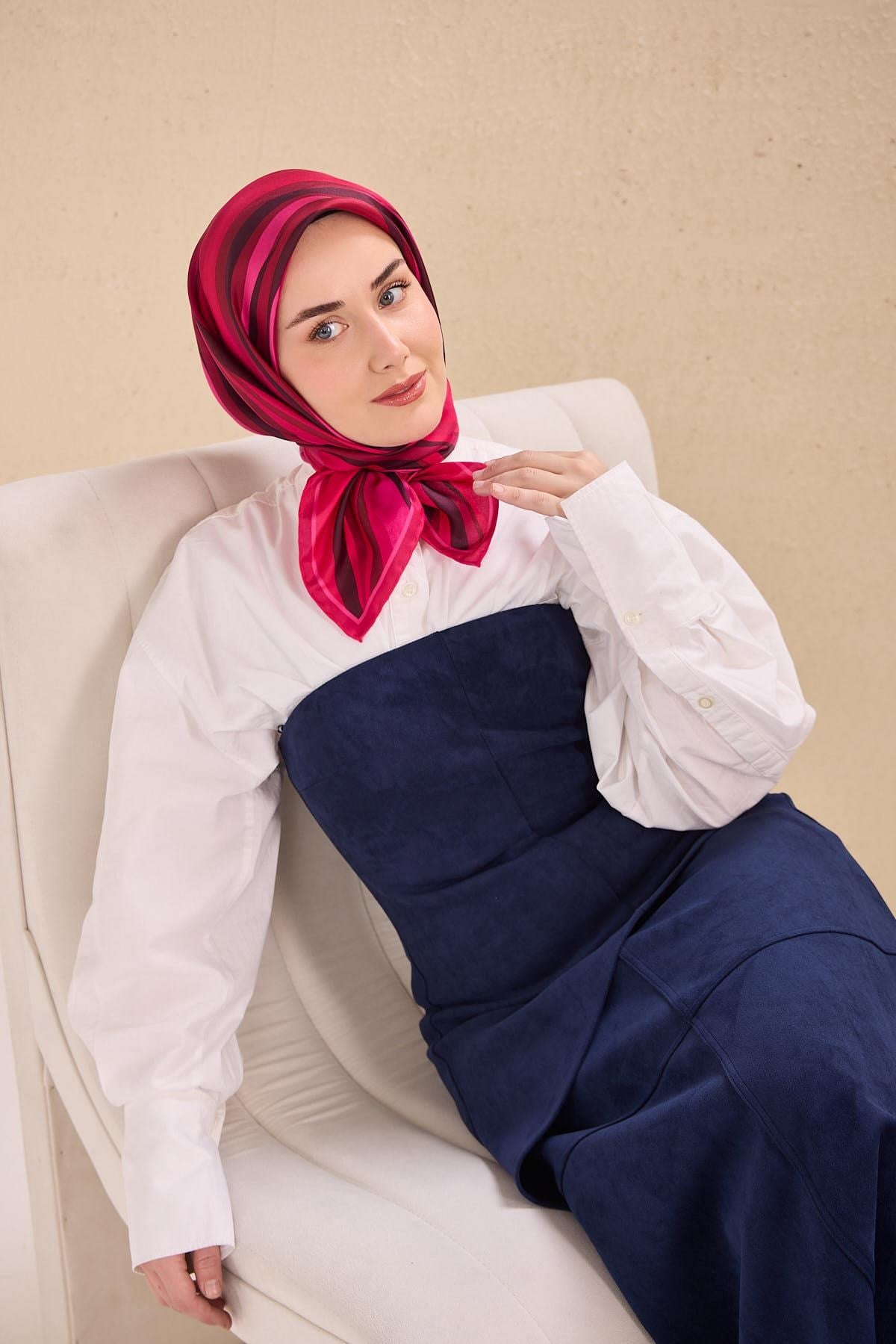 Silk Home Twill İpek Eşarp 11517-27