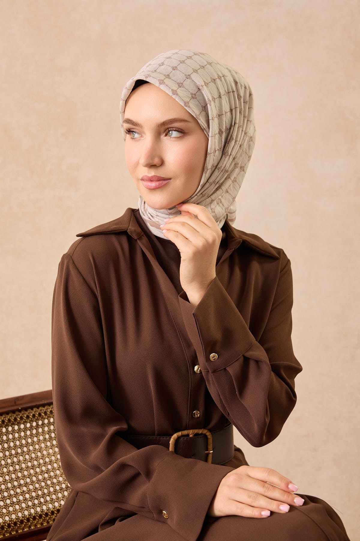 Silkhome Olinda Eşarp Ekru