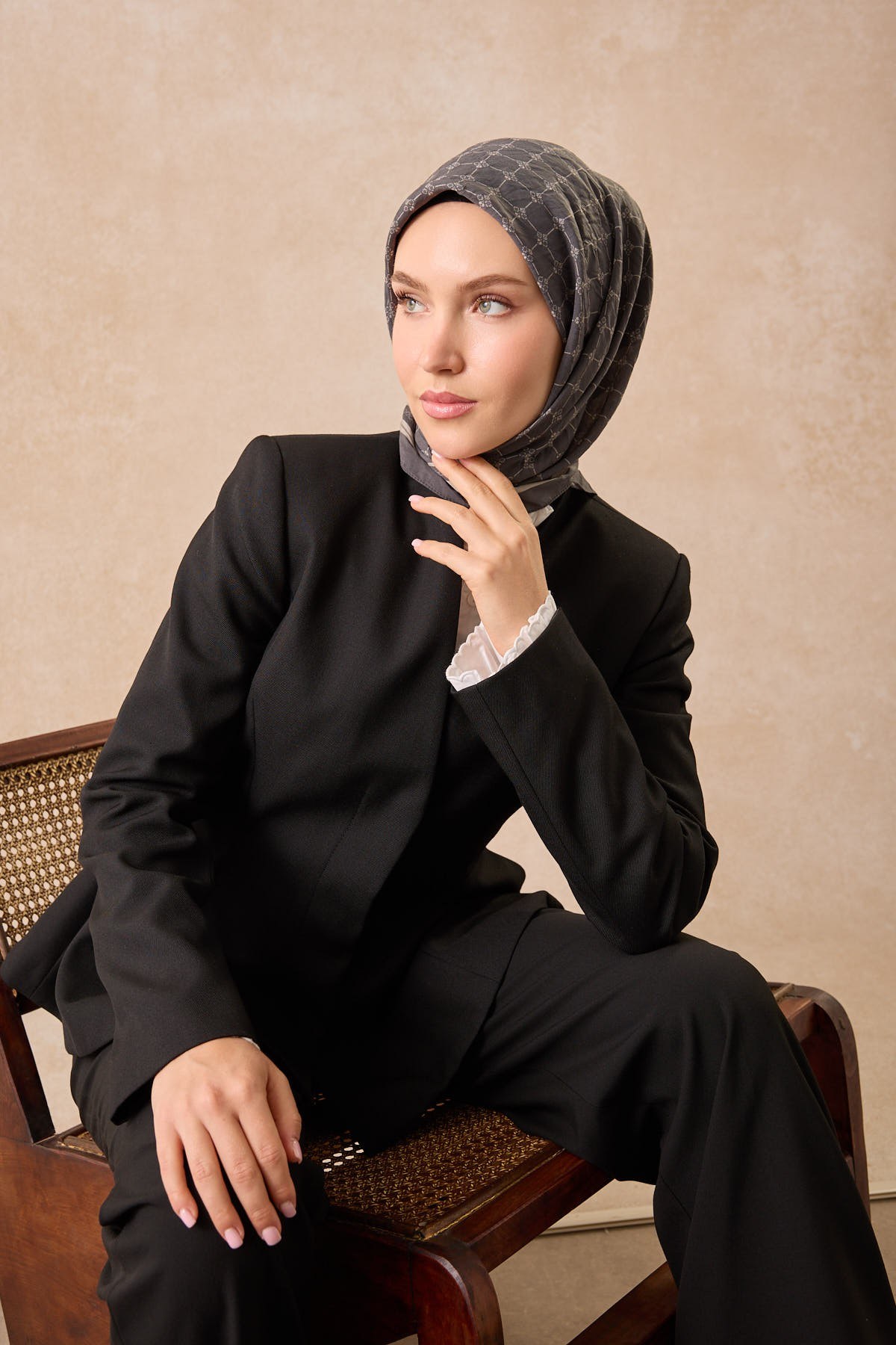 Silkhome Olinda Eşarp Füme