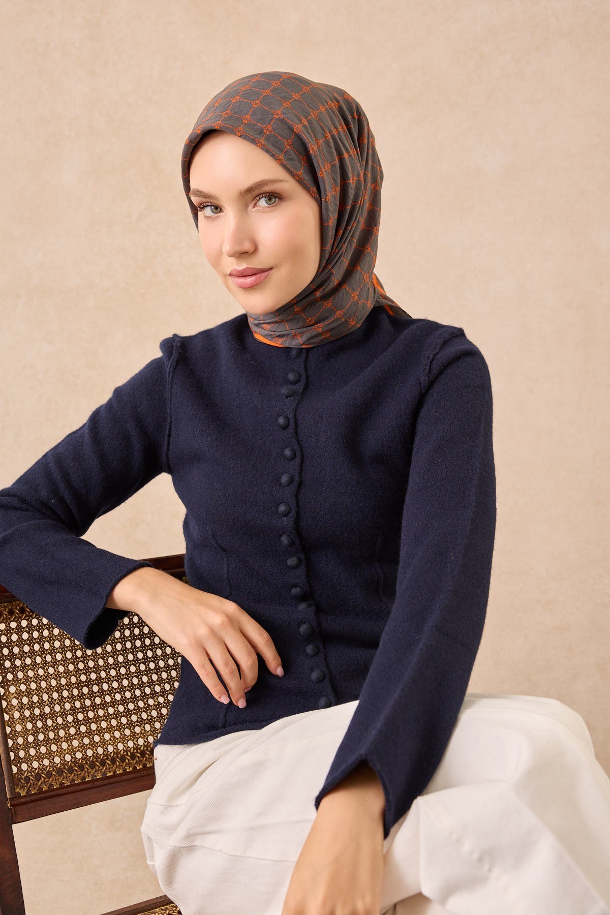 Silkhome Olinda Eşarp Füme