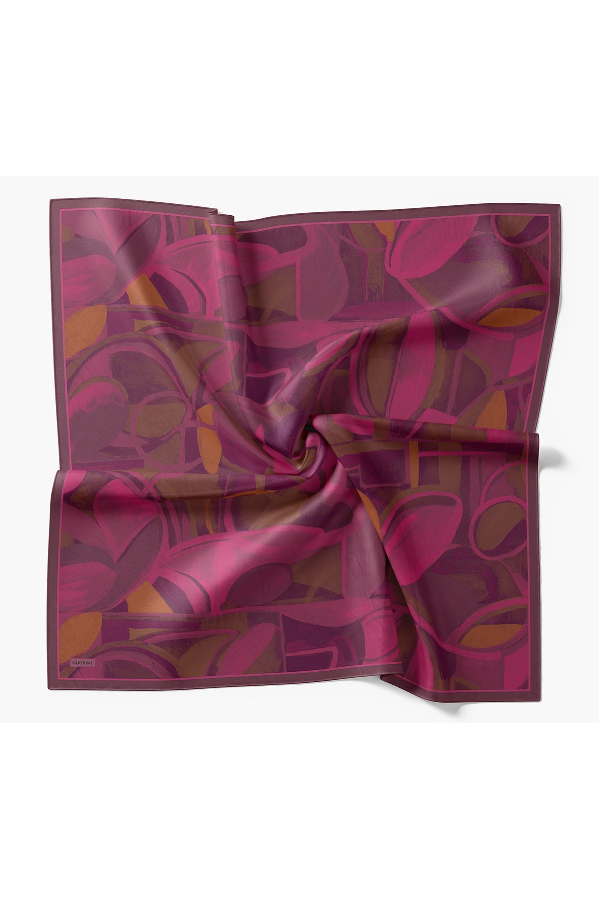 Velora Eşarp Abstract Mor
