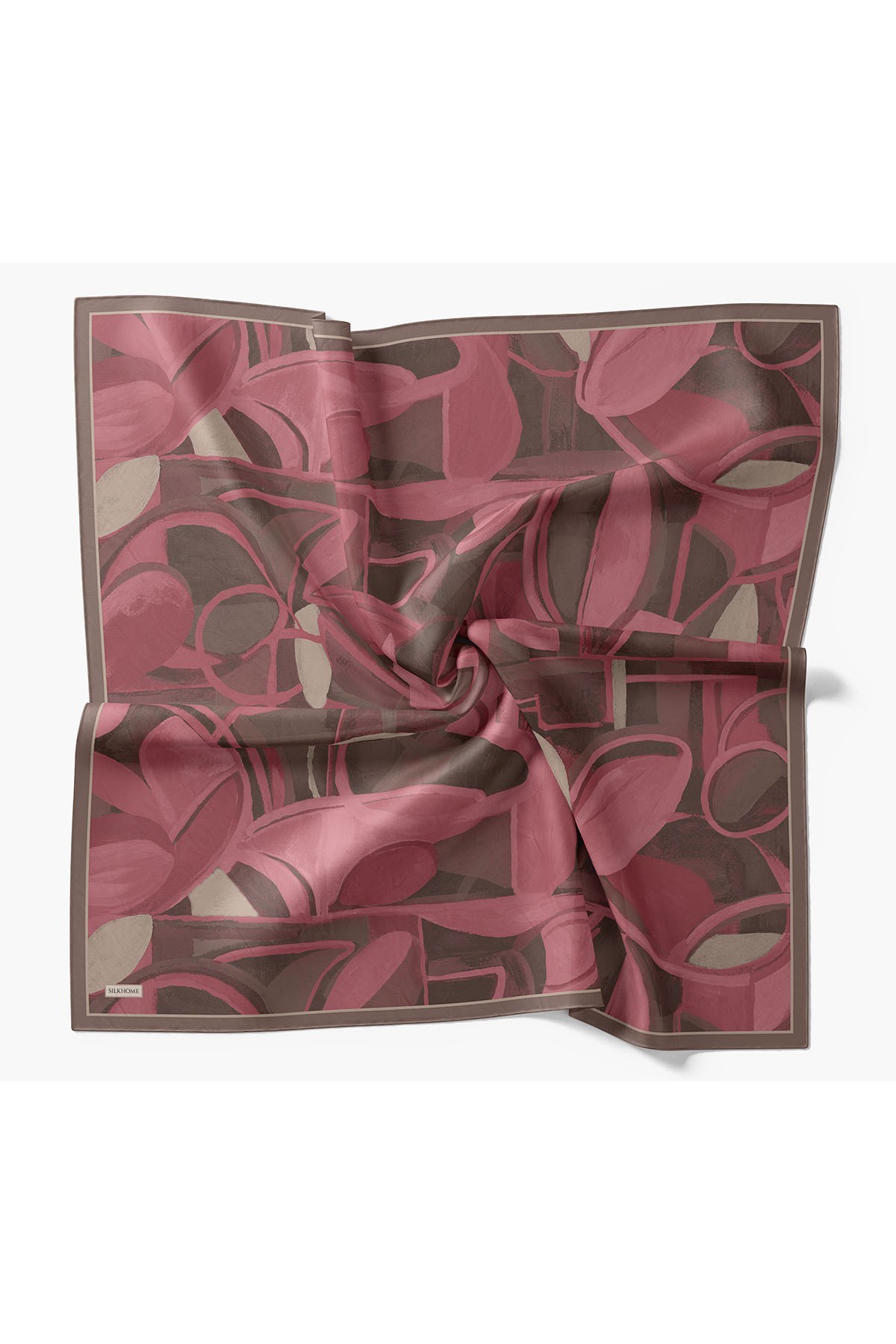 Velora Eşarp Abstract Pembe