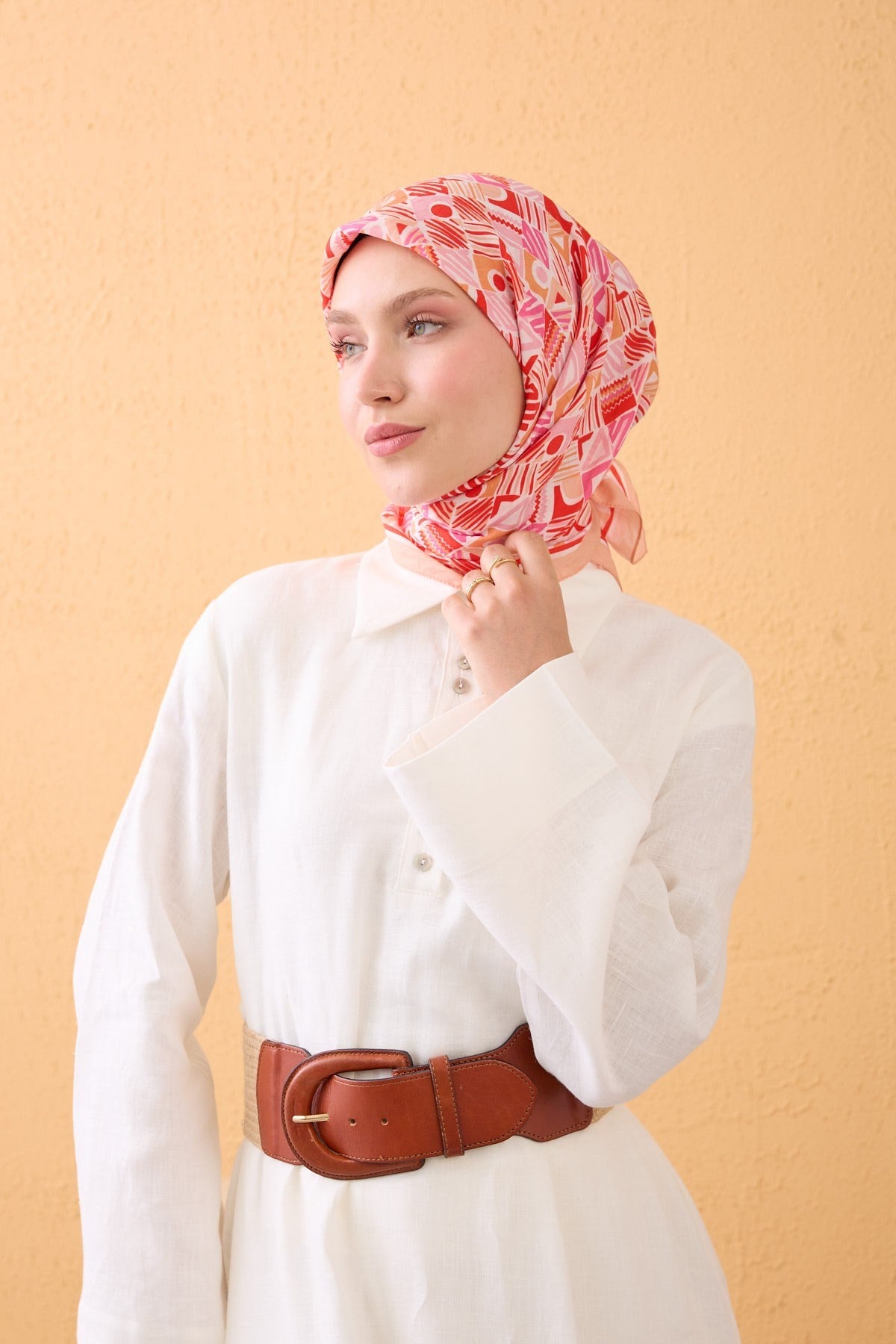Velora Eşarp Vintage Paisley Yavruağzı