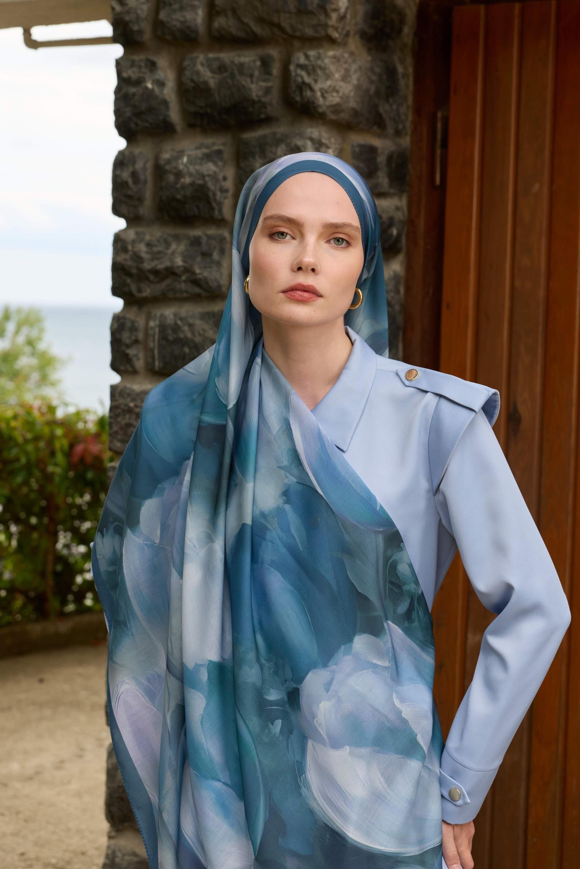 Winter Bloom Soft Şal 3067-10096