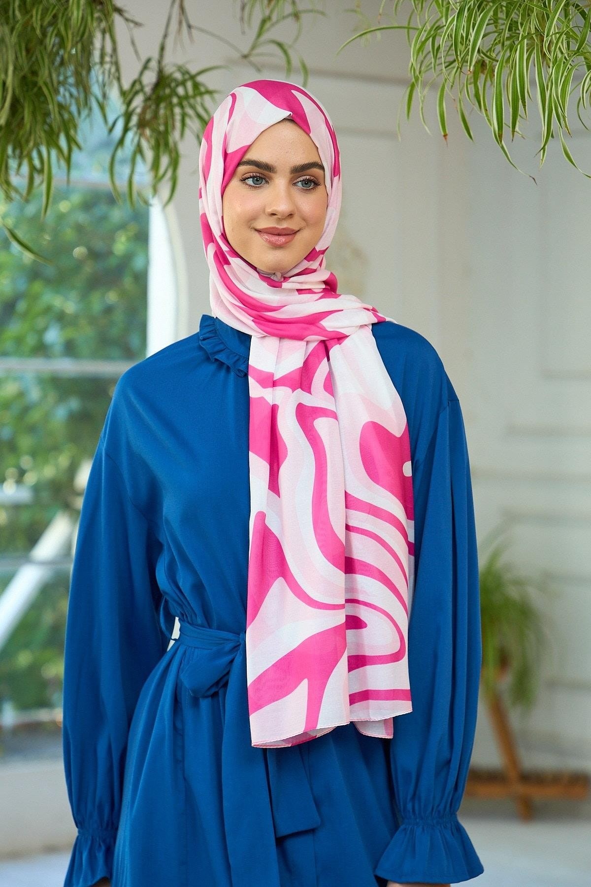 Yaz Işıltısı Koleksiyonu Soft Şal Pudra Pembe 3044-06