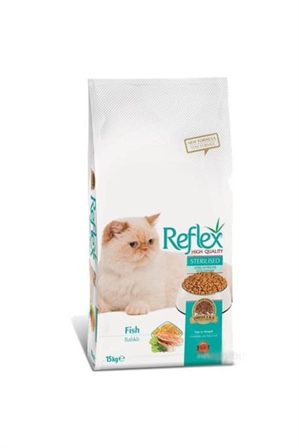 ReflexReflex Sterilised Balıklı Kedi Maması 15 kg