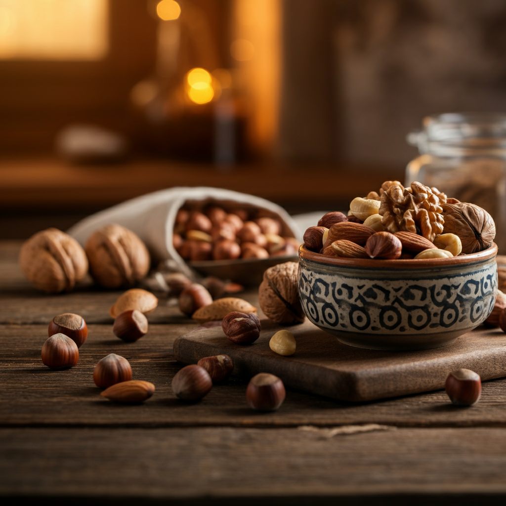 Çiğ Kuruyemiş: Doğal ve Taze Seçenekler