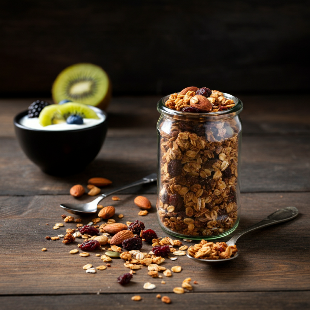 Evde Granola Yapımı: Çiğ Bademli Tarif