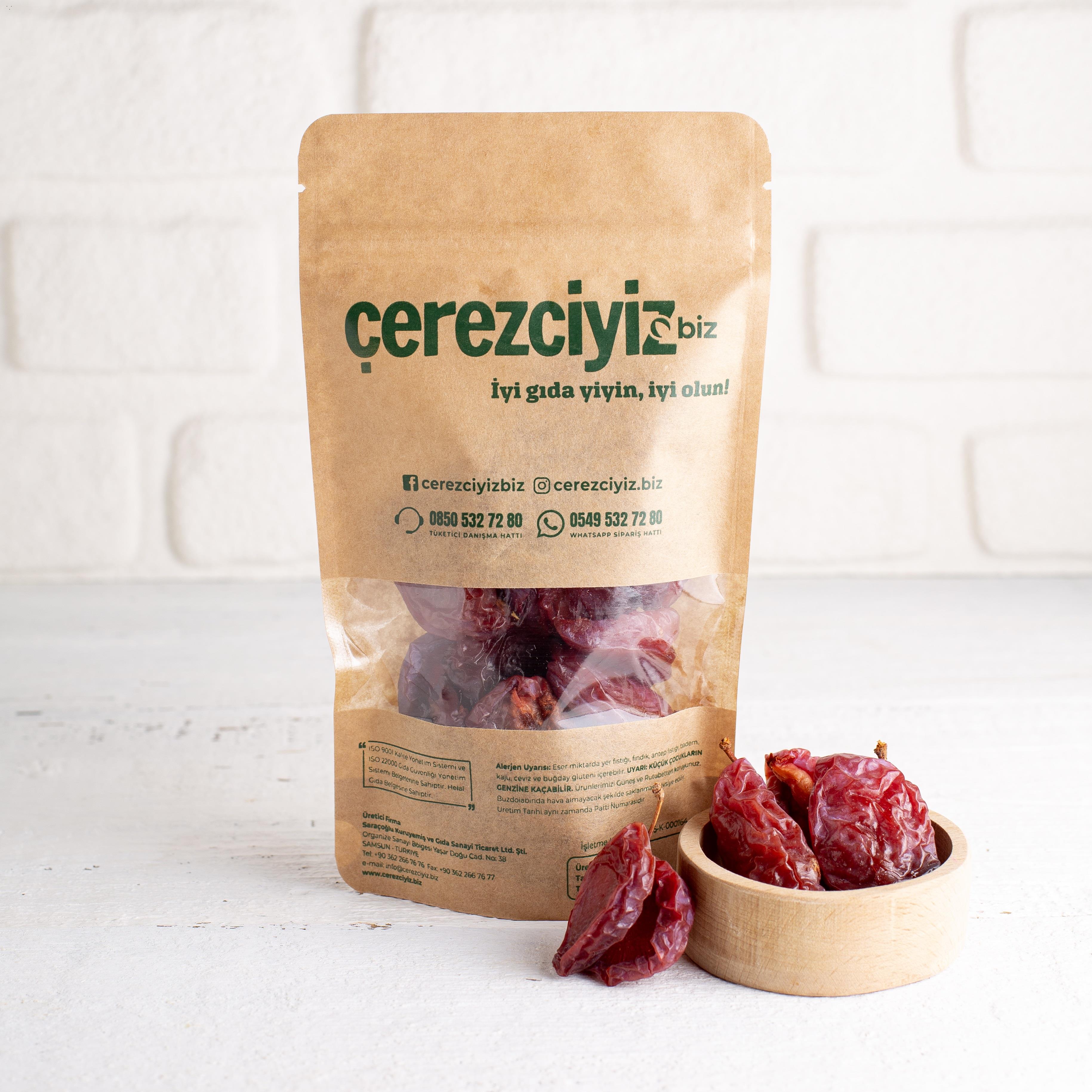 Kırmızı Mürdüm Eriği Kurusu (Ekşi)