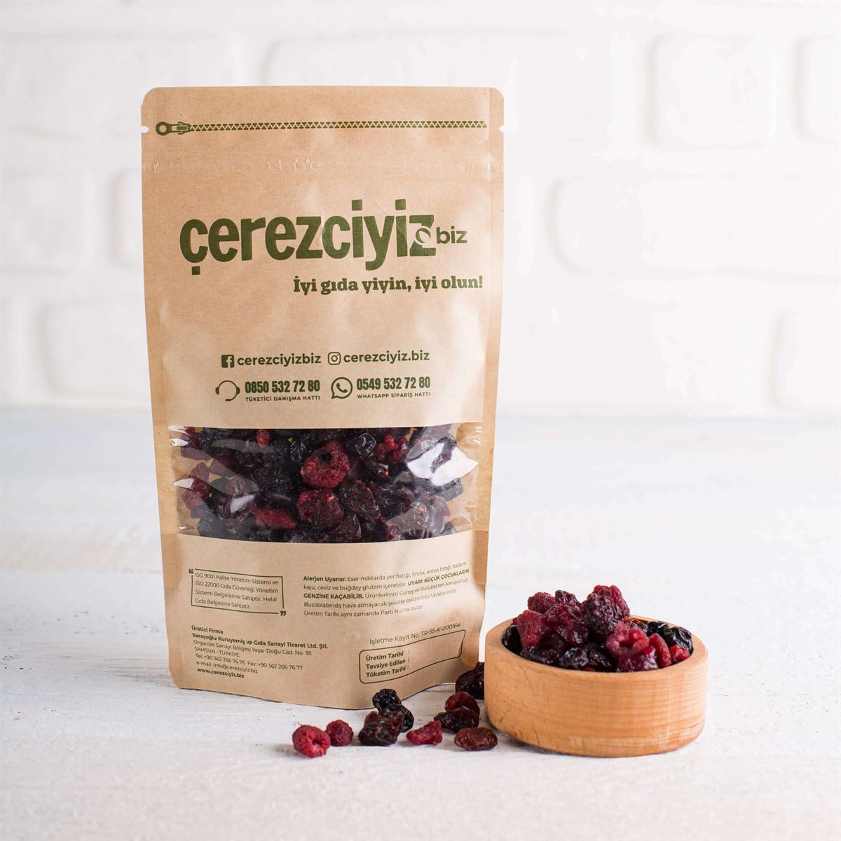 luks kuru meyve karisimi