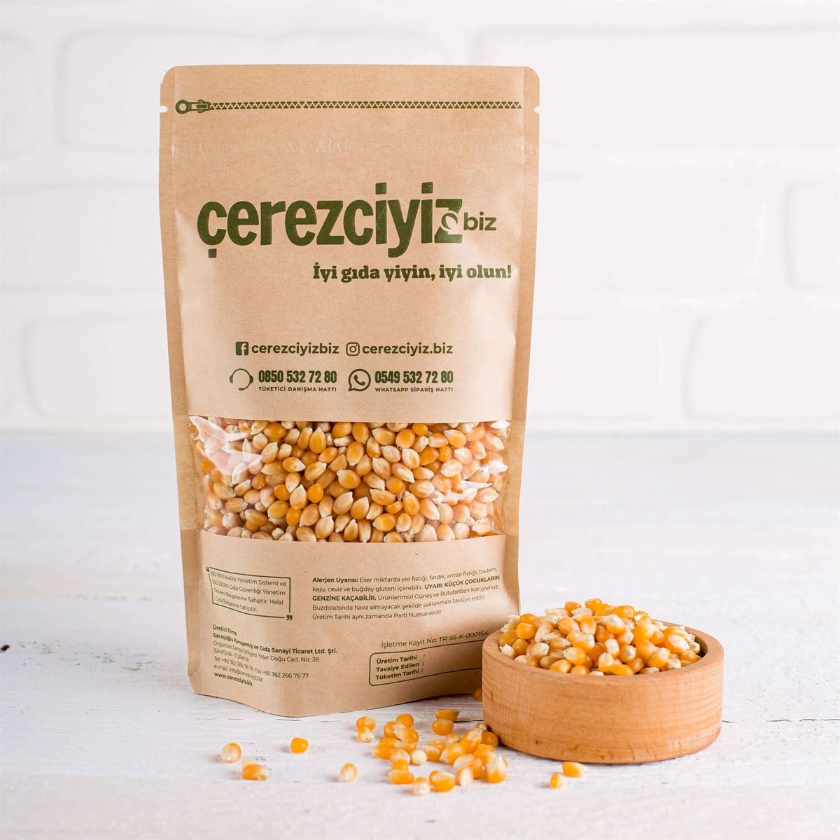 patlayan cin misir popcorn