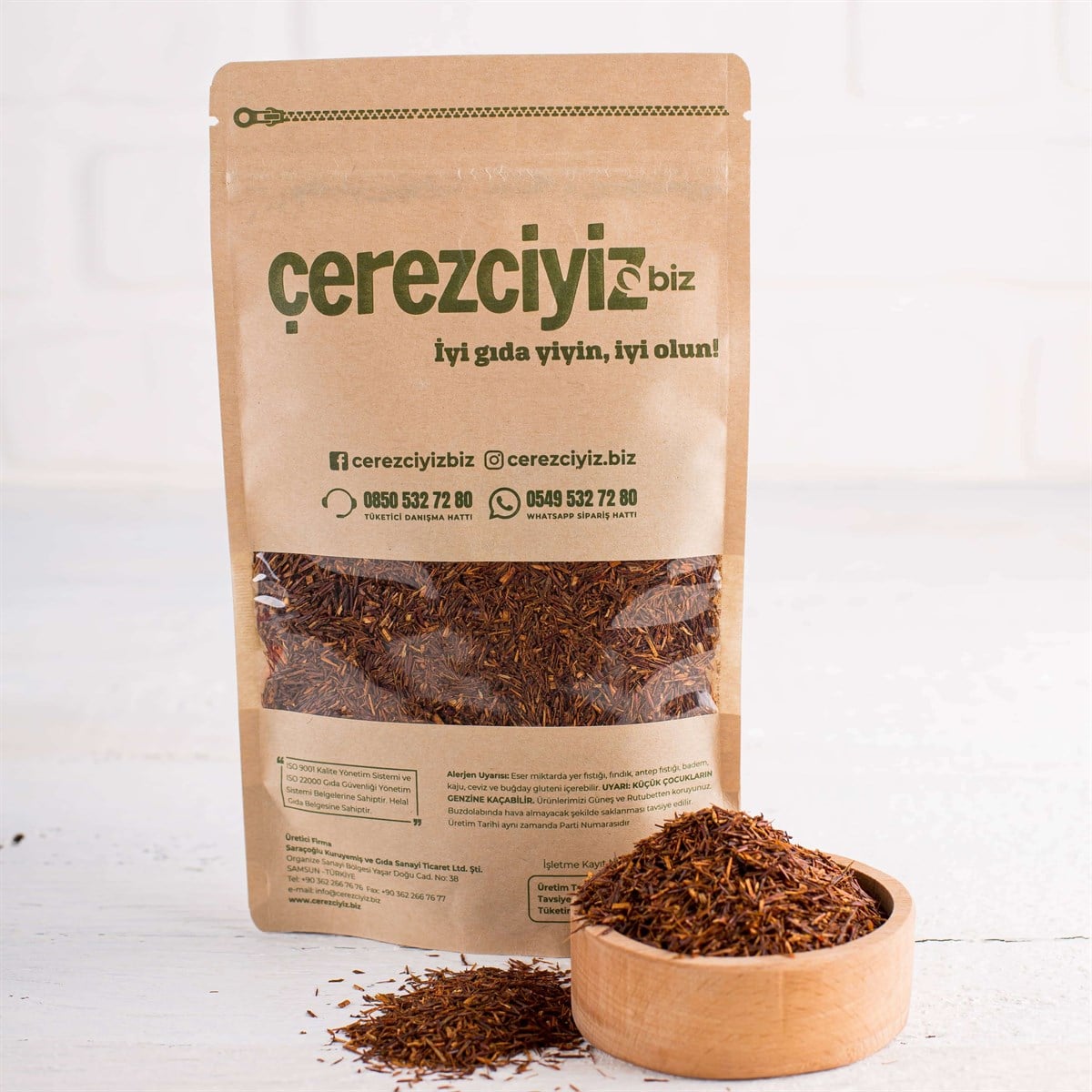 Rooibos Vanilla (Vanilyalı Rooibos Çayı) 50gr.