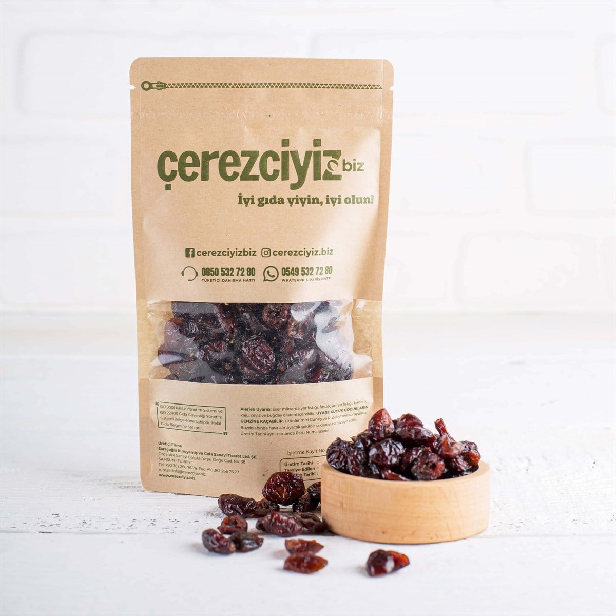 Şekersiz Turna Yemişi (Cranberry) Kurusu - Jumbo Tane