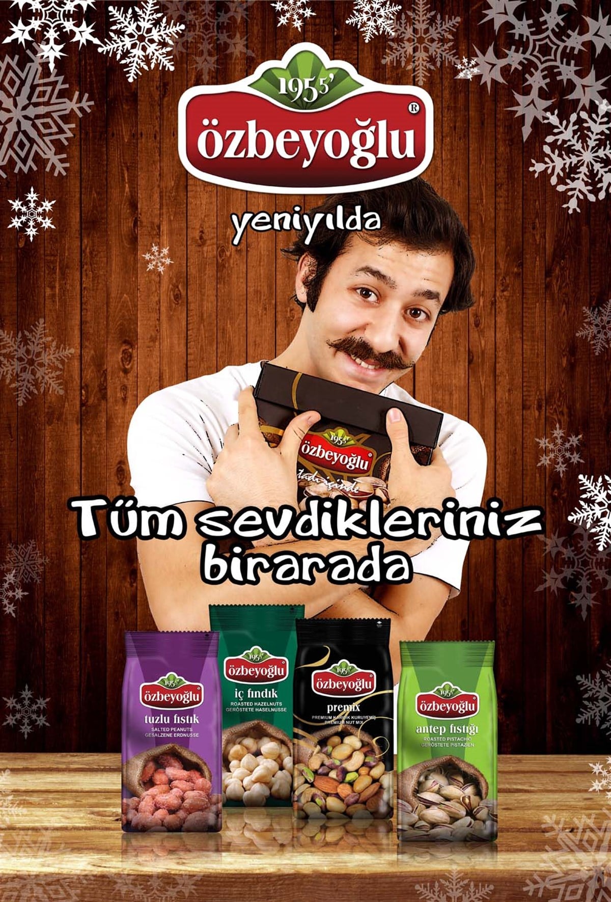 Size Özel Leziz Bir Hediye (12 mini paket, 755gr/ad)