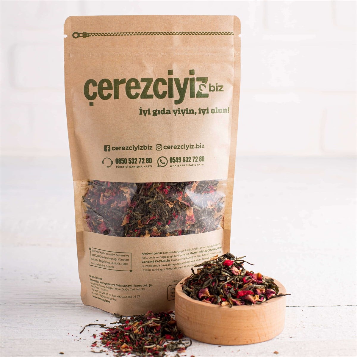 Tropical Green (Tropik Meyveli Yeşil Çay) 50gr.