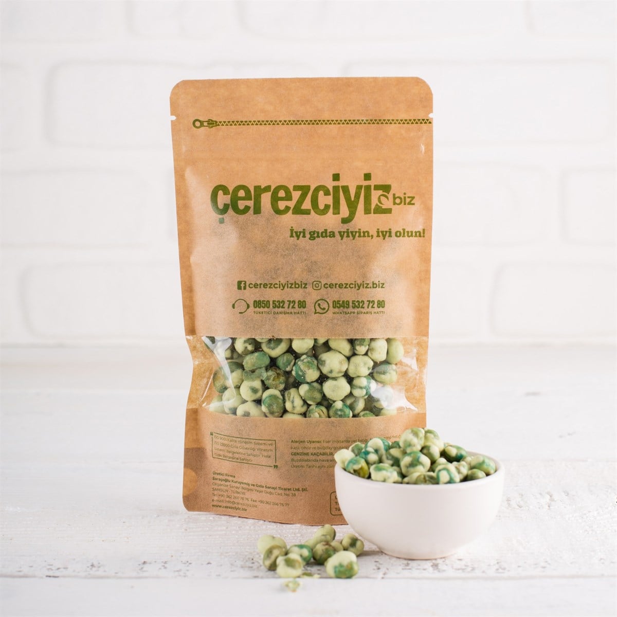 Wasabi Soslu Bezelye