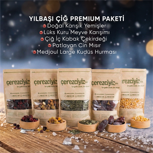 YILBAŞI ÇİĞ PREMIUM PAKETİ