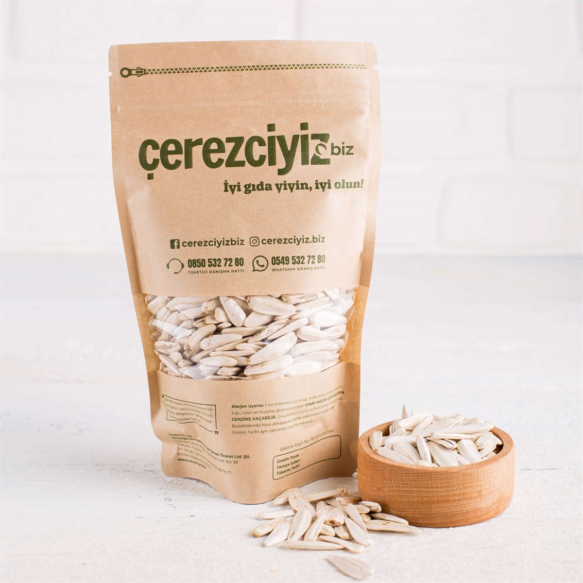 Çiğ Beyaz Ayçekirdeği