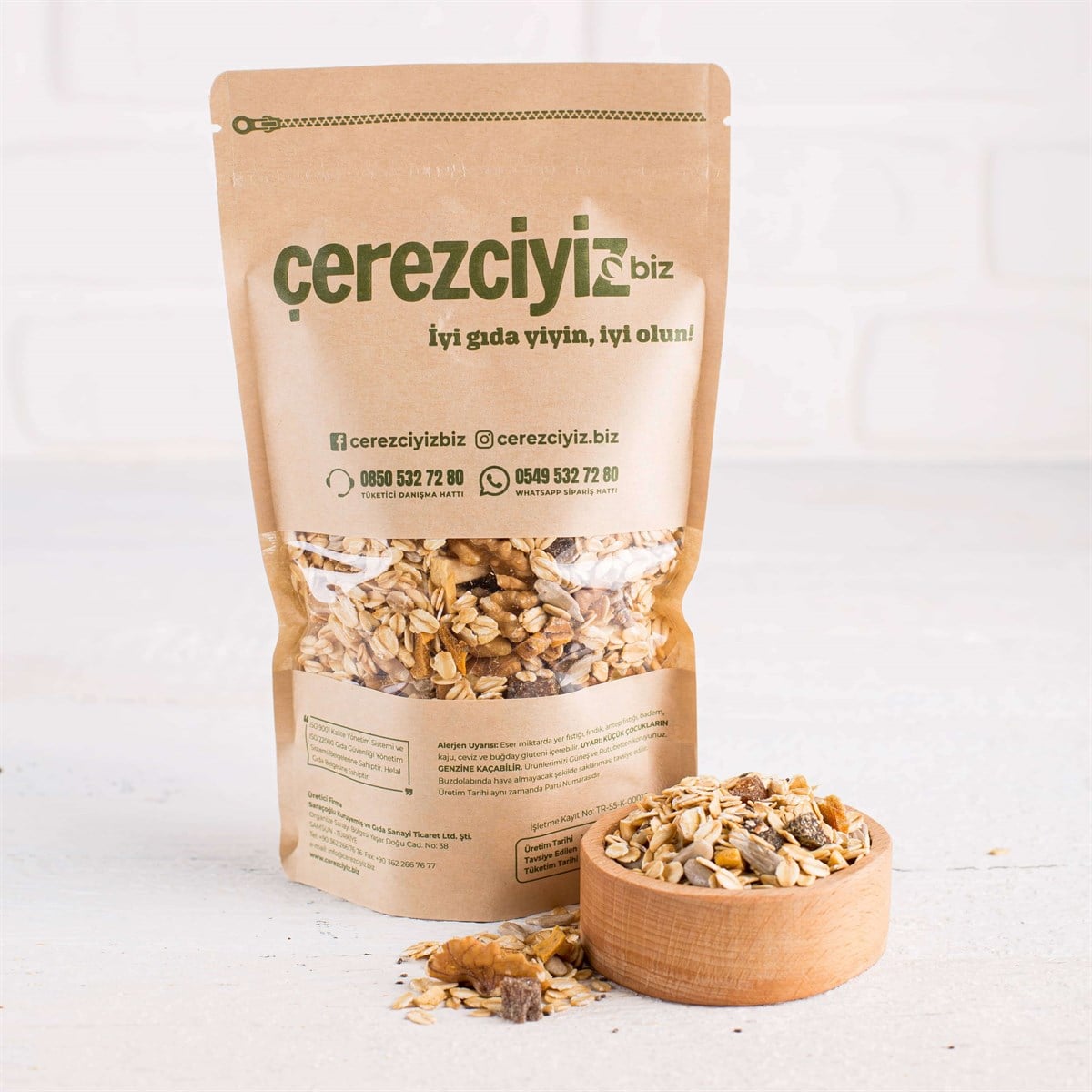 Müsli - Cevizli